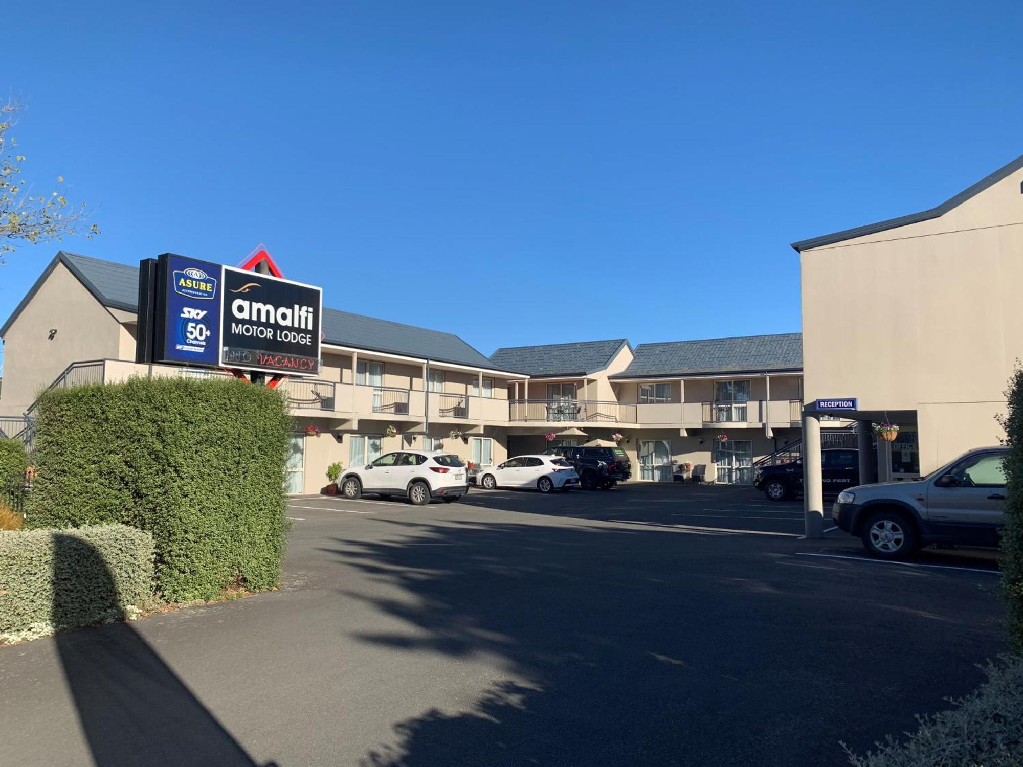 Amalfi Motor Lodge Christchurch Eksteriør billede