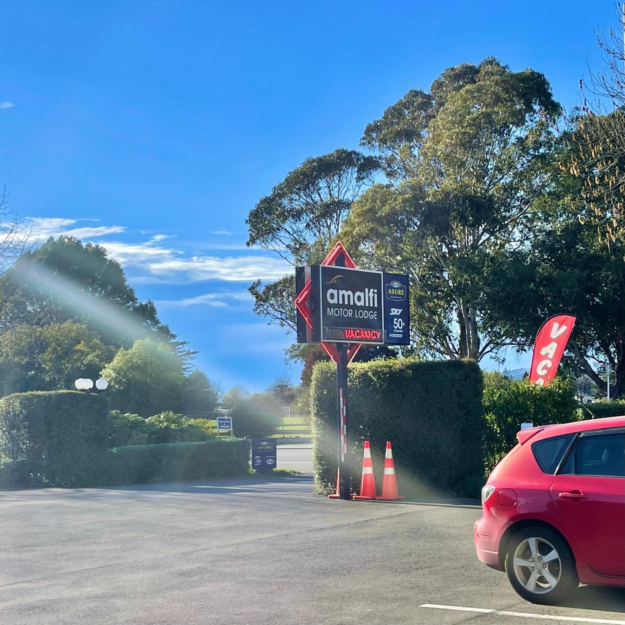 Amalfi Motor Lodge Christchurch Eksteriør billede