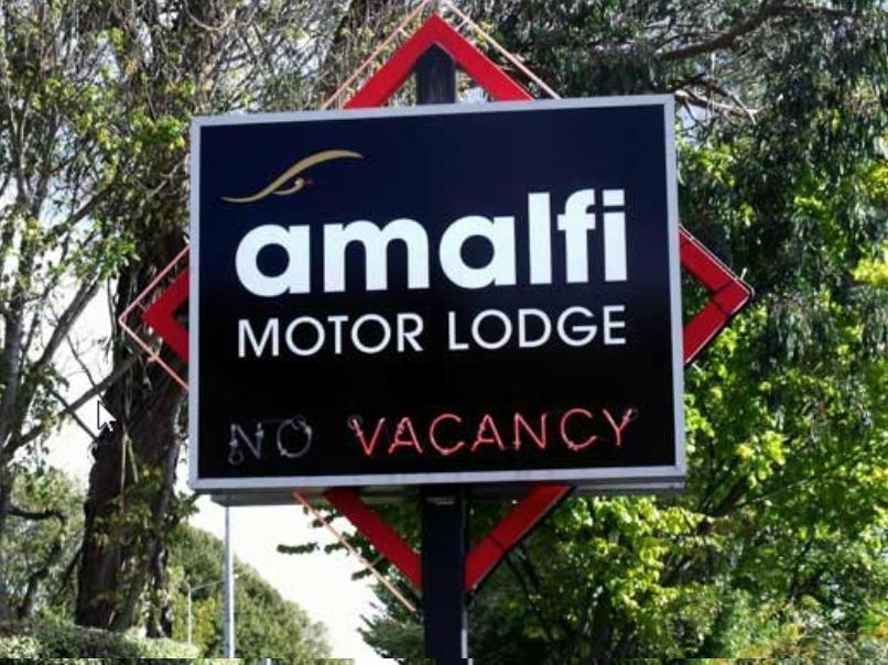 Amalfi Motor Lodge Christchurch Eksteriør billede